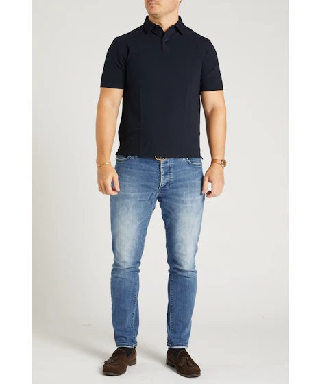 InStitchu Collection The Park Long Sleeve Polo