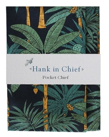 InStitchu Accessories pocket-square Hank in Chief Arnold Navy Pocket Chief