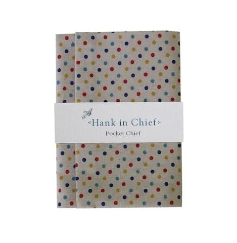 InStitchu Accessories pocket-square Hank in Chief Barnaby Pocket Chief