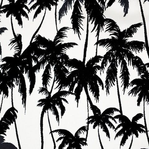 InStitchu Accessories pocket-square Krew & Co Palms Noir Pocket Square