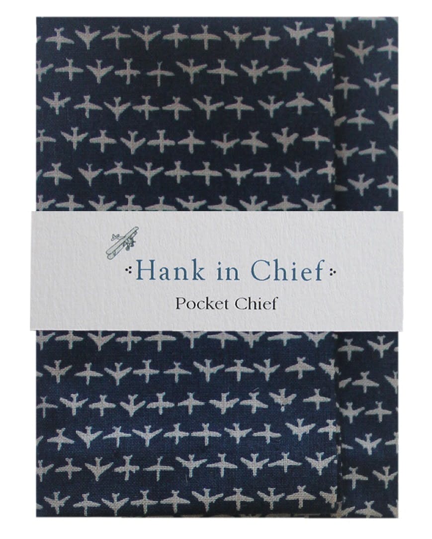 InStitchu Accessories pocket-square Hank in Chief Harvey Pocket Chief