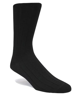 InStitchu Accessories socks Swanky Black Ribbed