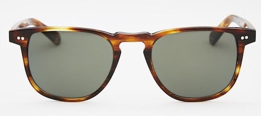 InStitchu Accessories sunglasses Pacifico Optical Blair Burnt Oak with Grey Lens