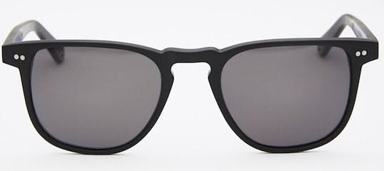 InStitchu Accessories sunglasses Pacifico Optical Blair Matte Black with Polarise Grey Lens