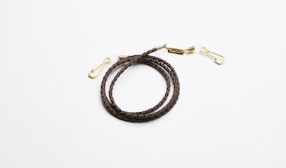 InStitchu Accessories sunglasses Pacifico Optical Brown Woven Leather Cord
