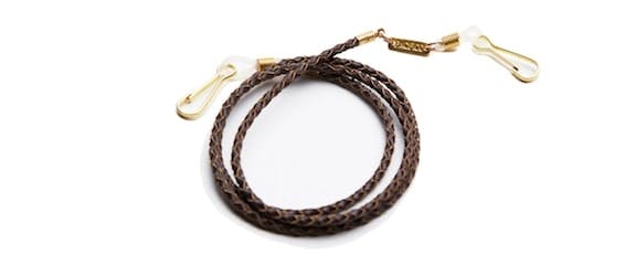 InStitchu Accessories sunglasses Pacifico Optical Brown Woven Leather Cord