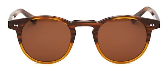 InStitchu Accessories sunglasses Pacifico Optical Buckler Caramel with Polarised Brown Lens