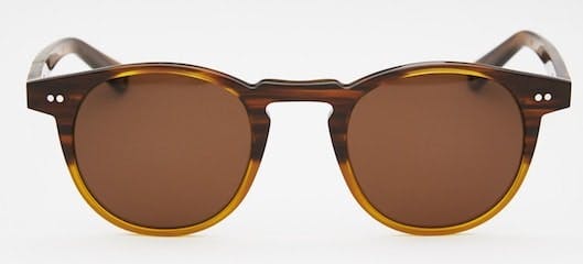 InStitchu Accessories sunglasses Pacifico Optical Buckler Caramel with Polarised Brown Lens