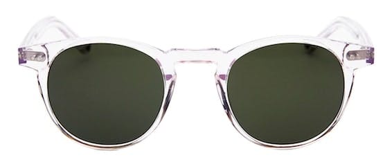 InStitchu Accessories sunglasses Pacifico Optical Buckler Crystal with Green Lens