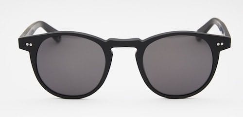 InStitchu Accessories sunglasses Pacifico Optical Buckler Matte Black with Polarized Grey Lens