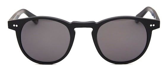 InStitchu Accessories sunglasses Pacifico Optical Buckler Matte Black with Polarized Grey Lens
