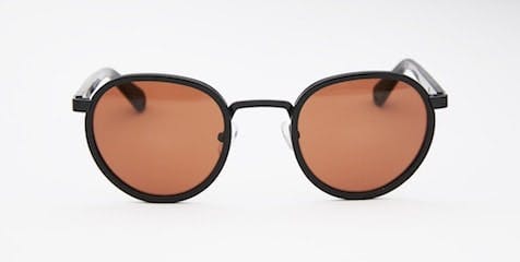 InStitchu Accessories sunglasses Pacifico Optical Carter Glosse Black with Copper Lens
