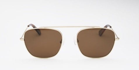 InStitchu Accessories sunglasses Pacifico Optical South Rose Gold with Polarised Brown Lens