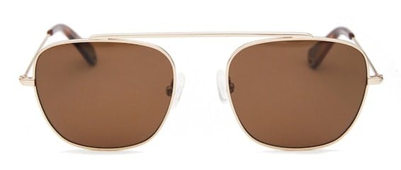 InStitchu Accessories sunglasses Pacifico Optical South Rose Gold with Polarised Brown Lens