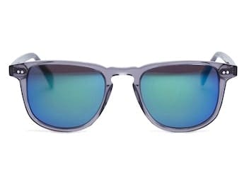 InStitchu Accessories sunglasses Pacifico Optical Blair Slate with Grey Emerald Mirror Lens