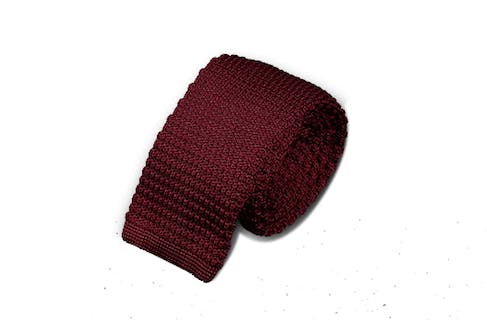 InStitchu Accessories tie InStitchu Maroon Knit Tie