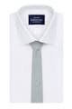 InStitchu Essentials Accessories Tie Balmoral Pale Grey and White Cotton Tie