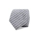 InStitchu Essentials Accessories Tie Manly Grey and White Pinstripe Cotton Tie