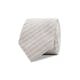 InStitchu Essentials Accessories Tie Sandy Beige and White Pinstripe Cotton Tie