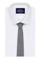 InStitchu Essentials Accessories Tie Bronte Navy Blue and White Cotton Tie