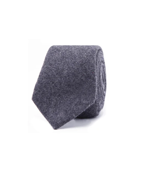 InStitchu Essentials Accessories Tie Broadbeach Grey Wool Blend Tie