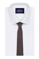 InStitchu Essentials Accessories Tie Gordons Earthy Brown Wool Blend Tie