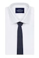 InStitchu Essentials Accessories Tie Hyams Deep Navy Wool Blend Tie