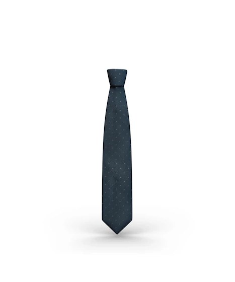 Alberobello Grey Dot Silk Tie — photo 1