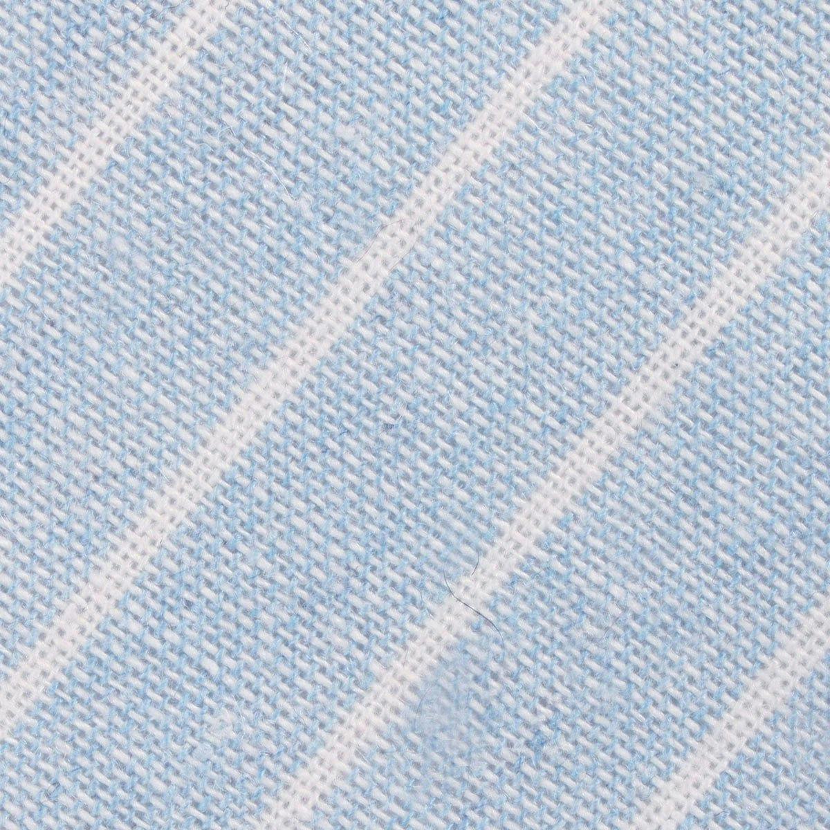 InStitchu Accessories tie  OTAA Baby Blue Wide Pinstripe Linen Tie