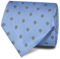 InStitchu Accessories Bream Emblem Light Blue Tie