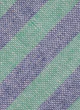 InStitchu Accessories tie OTAA Green & Blue Bengal Linen Tie