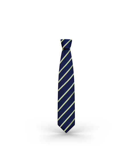 Grumento Yellow Stripe Silk Tie — photo 1