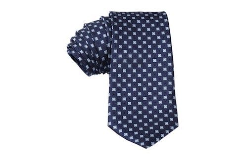 OTAA Navy Blue with Light Blue Pattern Tie Men's Tie InStitchu