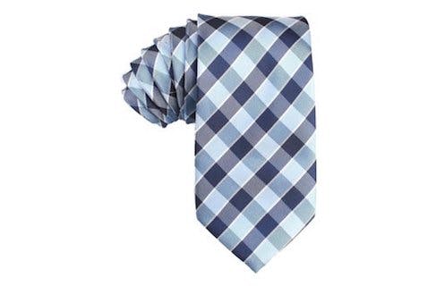 InStitchu Accessories tie OTAA Light and Navy Blue Checkered Tie