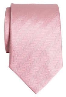 InStitchu Accessories tie InStitchu Pink Herringbone Tie