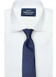 InStitchu Collection The Ferrandina Navy Geometric Silk Tie