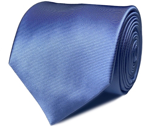 InStitchu Collection The Otranto Baby Blue Plain Silk Tie