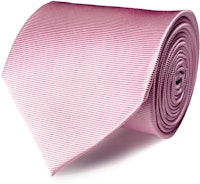 InStitchu Collection The Taranto Pink Plain Silk Tie