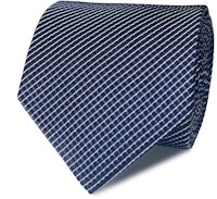 InStitchu Collection The Veglie Navy Patterned Silk Tie