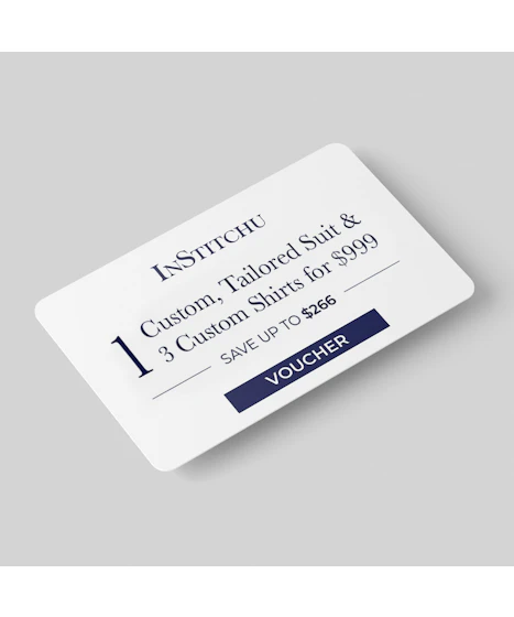 1 Custom Tailored Suit: & 3 Shirts For $999* — photo 1