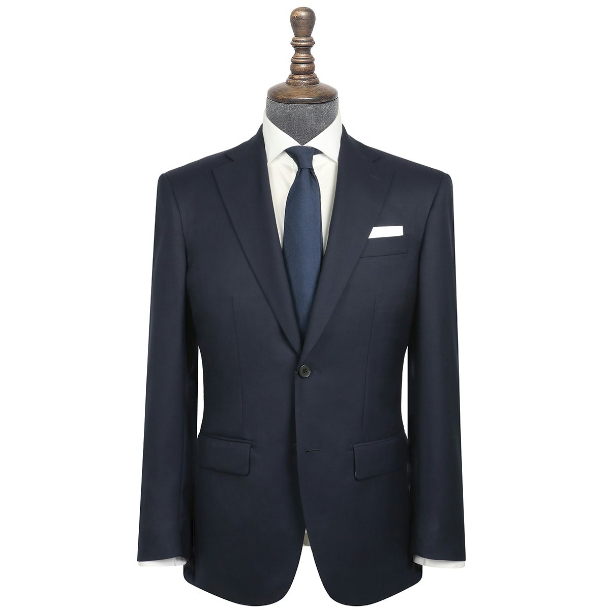 InStitchu Collection Andrade Navy Wool Jacket