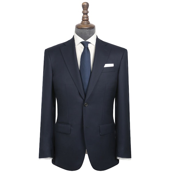 InStitchu Collection Andrade Navy Wool Jacket
