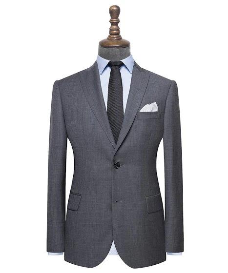 InStitchu Collection Belview Grey Wool Jacket
