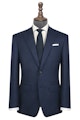 InStitchu Collection Brooklands Navy Glen Plaid Wool Jacket