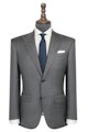 InStitchu Collection Casey Grey Windowpane Wool Jacket