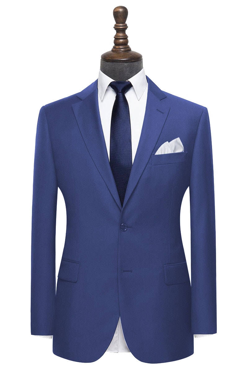 InStitchu Collection Clover Blue Wool Jacket