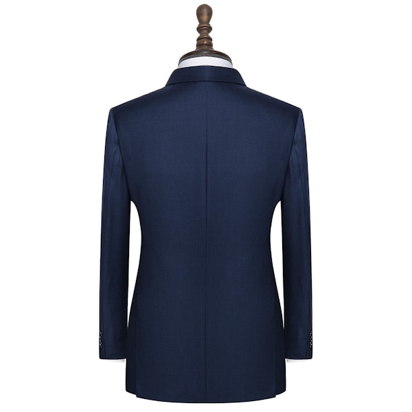 InStitchu Collection Hacking Navy Wool Jacket