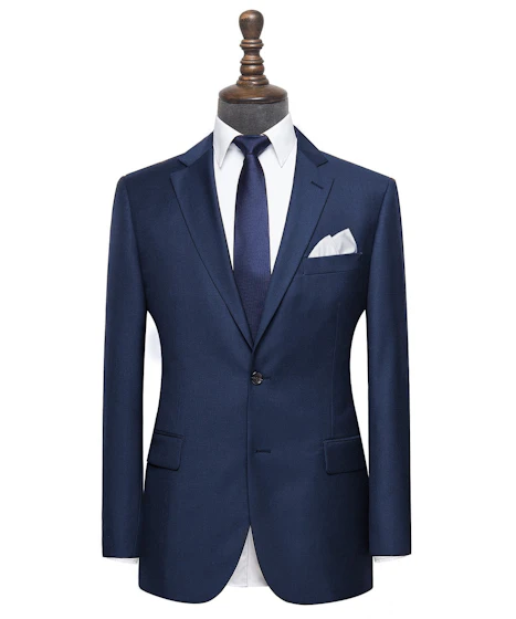 InStitchu Collection Harris Navy Wool Jacket