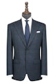InStitchu Collection Herbert Blue Glen Plaid Wool Jacket