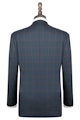 InStitchu Collection Herbert Blue Glen Plaid Wool Jacket